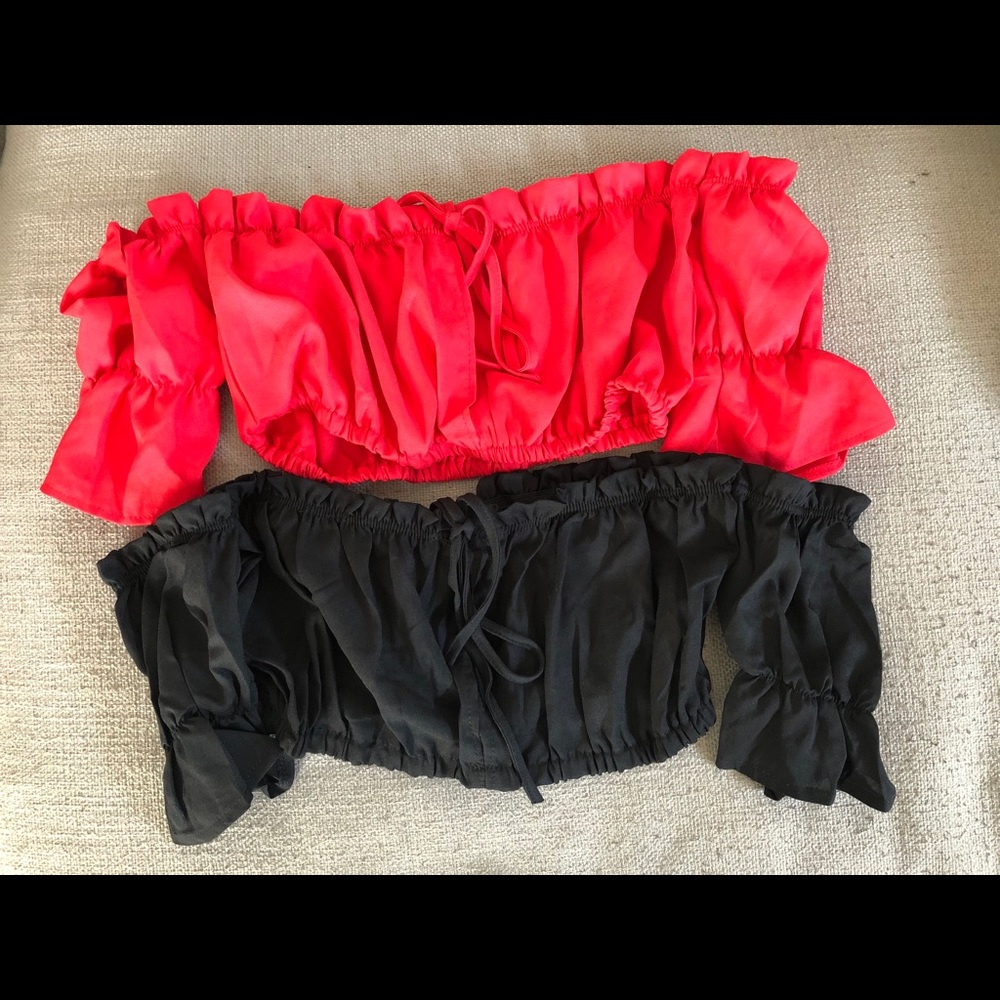 2 Ruffle Crop Tops! ($36 value)